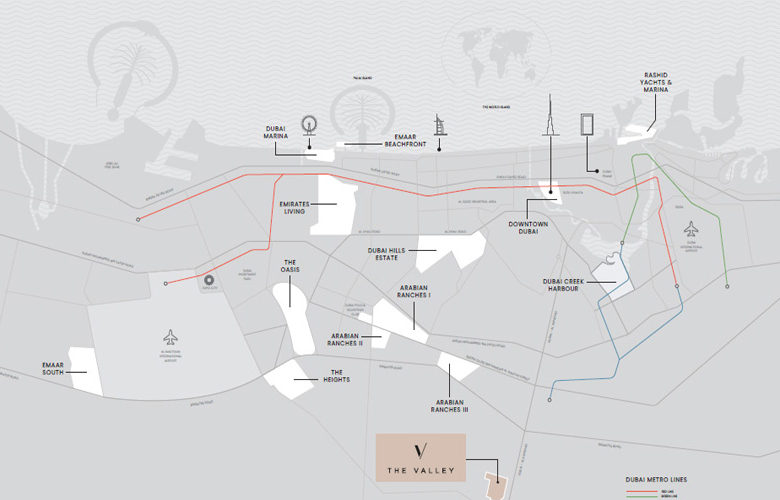 Location Map - Farm Gove at The Valley